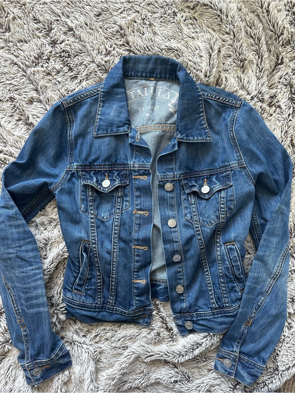 Talula XXS Classic Blue Denim Jean Jacket